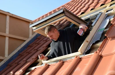 Pose de fenêtres de toit Velux à Gincla